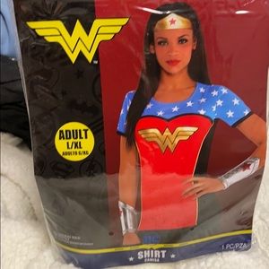 Wonder Woman costume shirt